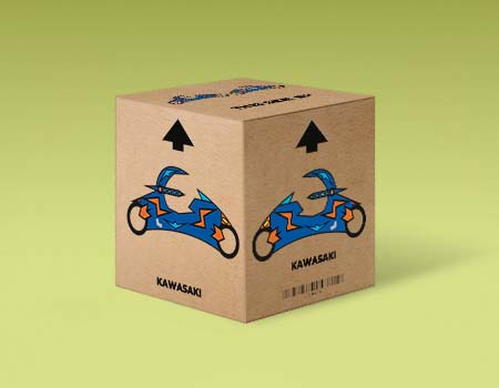 Kawasaki box design