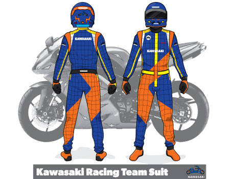 Kawasaki Racing Suit