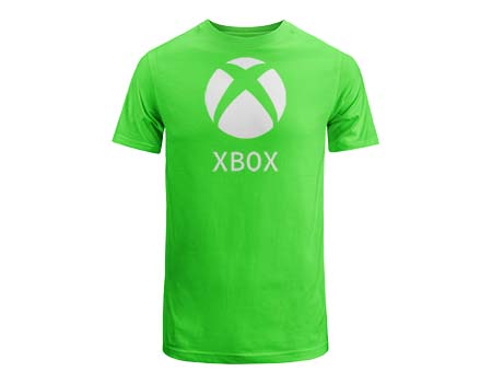 Green E3 shirt with xbox logo